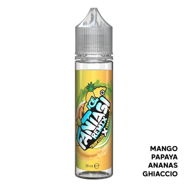 TROPICAL X THUNDER ICE - Liquido Scomposto 20ml - Fantasi Vape