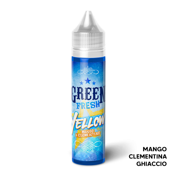 YELLOW - Green Fresh - Liquido Scomposto 20ml - Eliquid France YELLOW - Green Fresh - Liquido Scomposto 20ml - Eliquid France
