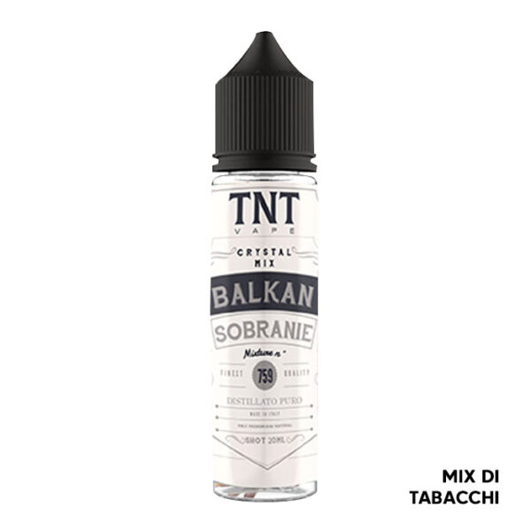 Balkan Sobranie 759 - Crystal Mix - Liquido Scomposto 20ml - TNT Vape