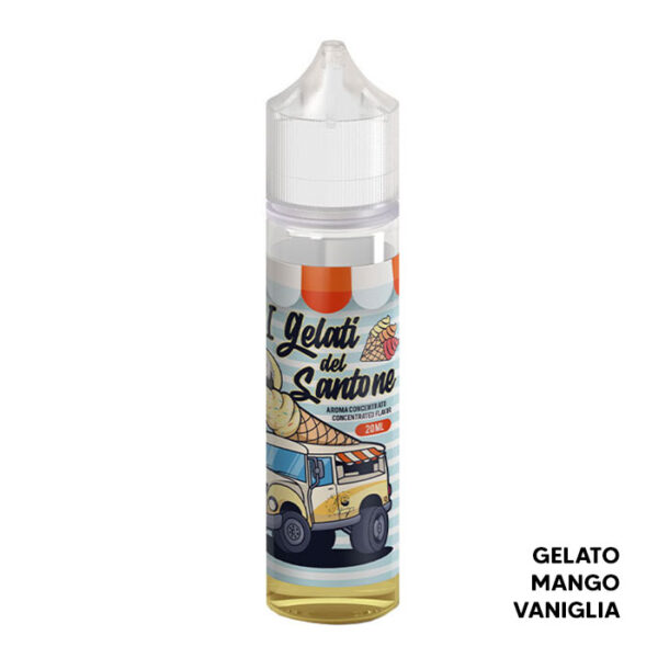 Mango e Vanilla - i gelati del Santone - Liquido Scomposto 20ml - Enjoy Svapo