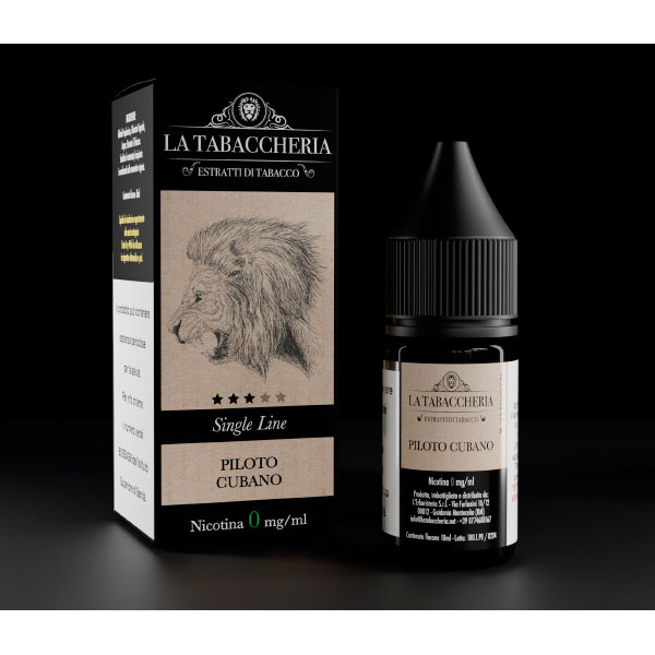Piloto Cubano - Single Line - Liquido Pronto 10ml - La Tabaccheria