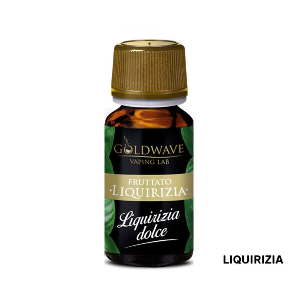 Liquirizia - Aroma Concentrato 10ml - Goldwave Vaping Lab