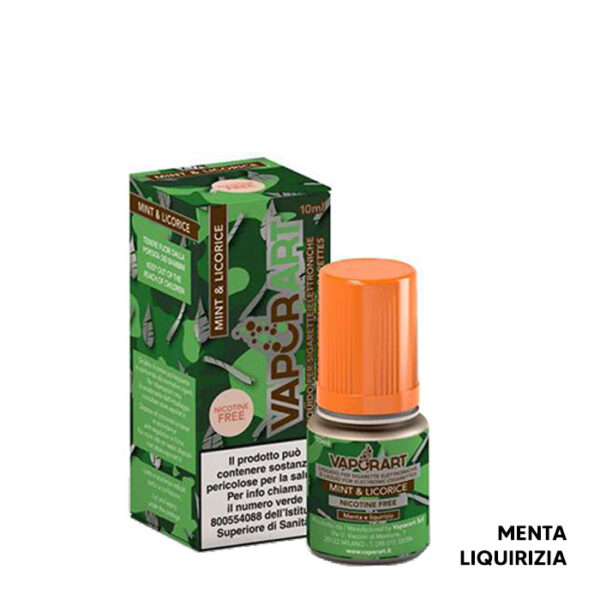 Mint & Licorice - Liquido Pronto 10ml - Vaporart