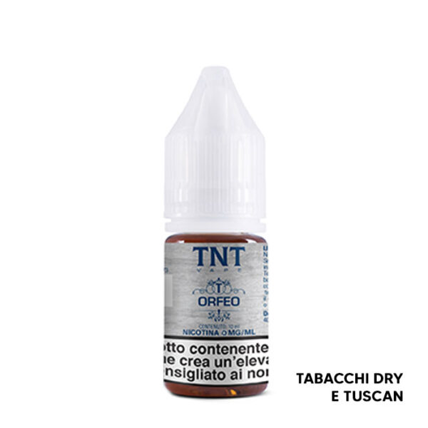 Orfeo - Liquido Pronto 10ml - TNT Vape