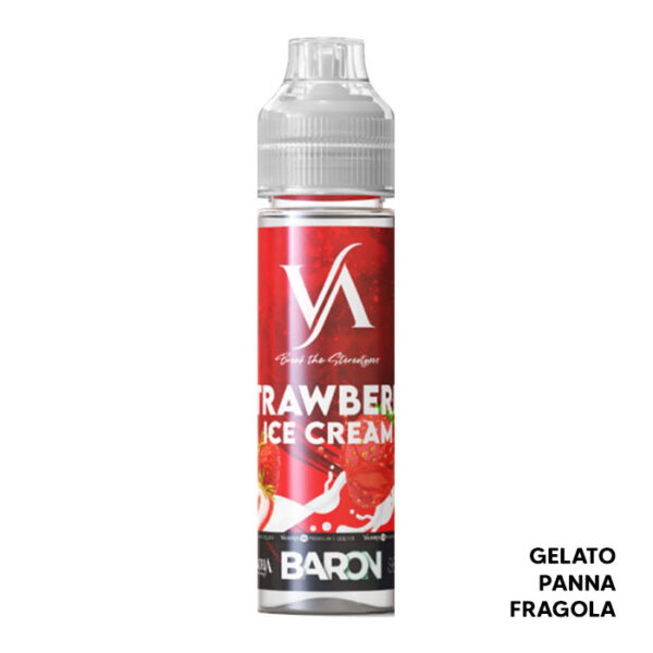 STRAWBERRY ICE CREAM - Baron Series - Liquido Scomposto 20ml - Valkiria