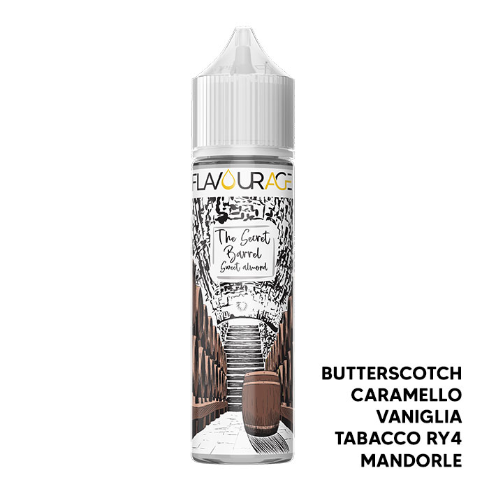 The Secret Barrel Sweet Almond - Liquido Scomposto 20ml - Flavourage The Secret Barrel Sweet Almond - Liquido Scomposto 20ml - Flavourage