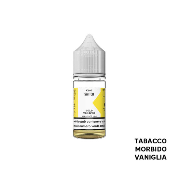 GOLD TOBACCO - Switch - Mix Series 10ml - King Liquid