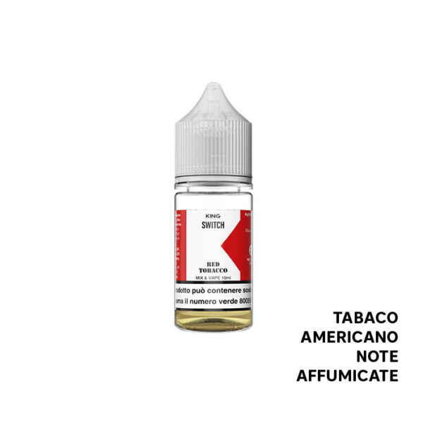 RED TOBACCO - Switch - Mix Series 10ml - King Liquid