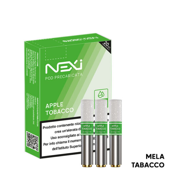 APPLE TOBACCO - Pod Precaricate Nexi - (3 Pezzi) - Aspire
