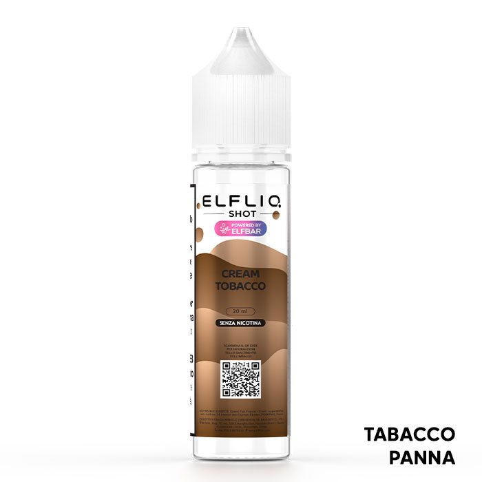 CREAM TOBACCO - Mix Series 20ml - Elfliq by Elf Bar CREAM TOBACCO - Mix Series 20ml - Elfliq by Elf Bar