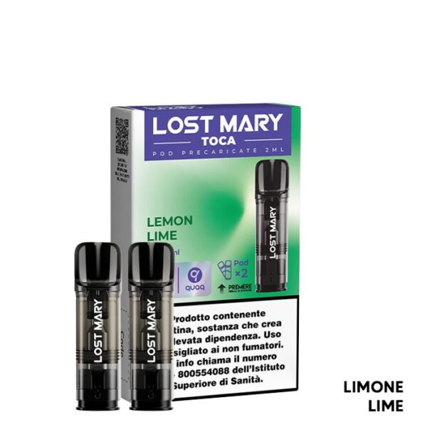 LEMON LIME - Pod Precaricata TOCA AIR - Elf Bar