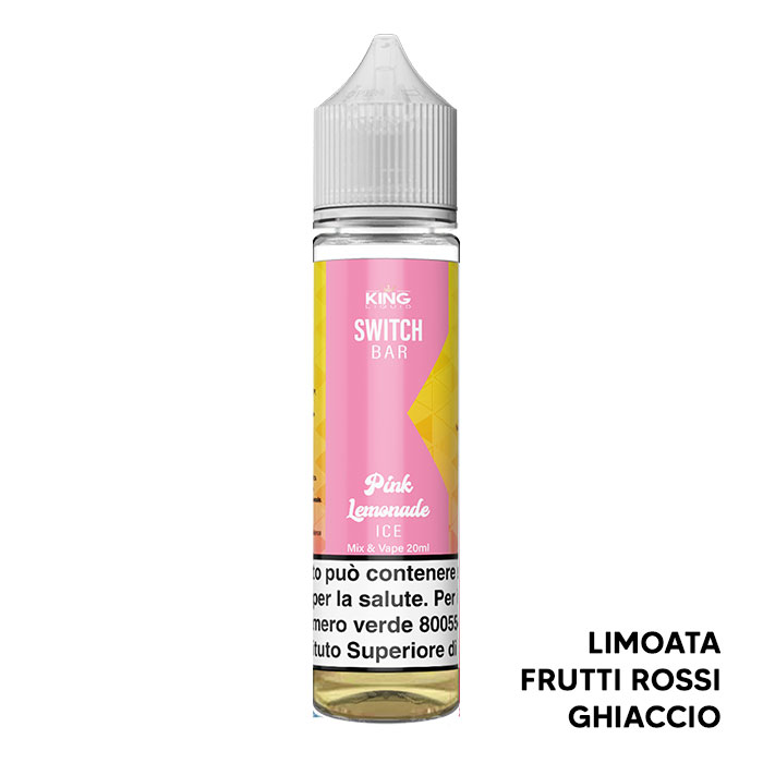 PINK LEMONADE ICE - Switch Bar - Mix Series 20ml - King Liquid PINK LEMONADE ICE - Switch Bar - Mix Series 20ml - King Liquid