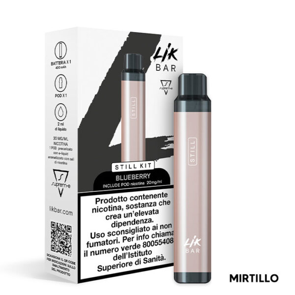 STILL Device + Pod Precaricata BLUEBERRY 20mg - Lik Bar