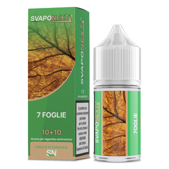 7 FOGLIE - Starter Flavour - Aroma Mini Shot 10+10 - SvapoNext 7 FOGLIE - Starter Flavour - Aroma Mini Shot 10+10 - SvapoNext