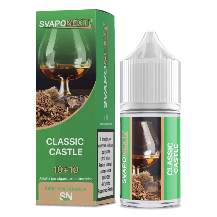 CLASSIC CASTLE - Starter Flavour - Aroma Mini Shot 10+10 - SvapoNext CLASSIC CASTLE - Starter Flavour - Aroma Mini Shot 10+10 - SvapoNext