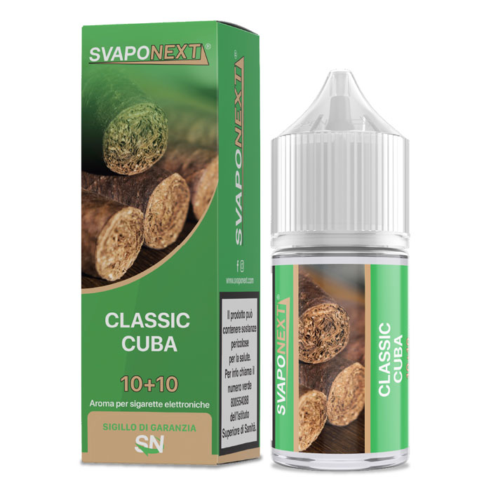 CLASSIC CUBA - Starter Flavour - Aroma Mini Shot 10+10 - SvapoNext CLASSIC CUBA - Starter Flavour - Aroma Mini Shot 10+10 - SvapoNext