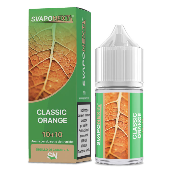 CLASSIC ORANGE - Starter Flavour - Aroma Mini Shot 10+10 - SvapoNext CLASSIC ORANGE - Starter Flavour - Aroma Mini Shot 10+10 - SvapoNext