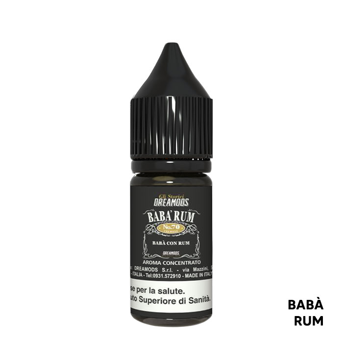 BABA RUM No. 70 - Gli Storici - Aroma Concentrato 10ml - Dreamods BABA RUM No. 70 - Gli Storici - Aroma Concentrato 10ml - Dreamods