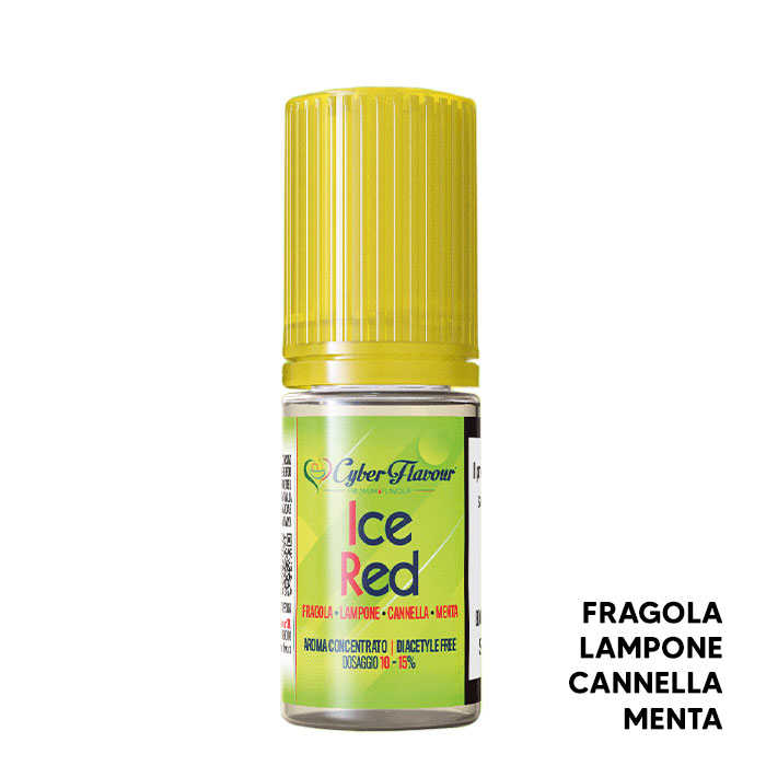ICE RED - Aroma Concentrato 10ml - Cyber Flavour ICE RED - Aroma Concentrato 10ml - Cyber Flavour