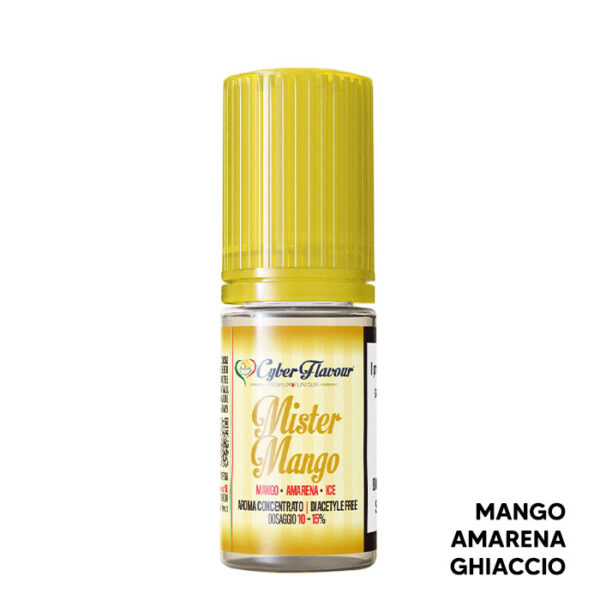 MISTER MANGO - Fresh and Fruity - Aroma Concentrato 10ml - Cyber Flavour