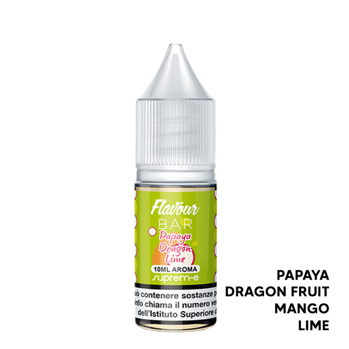 PAPAYA DRAGON LIME - Flavour Bar - Aroma Concentrato 10ml - Suprem-e PAPAYA DRAGON LIME - Flavour Bar - Aroma Concentrato 10ml - Suprem-e
