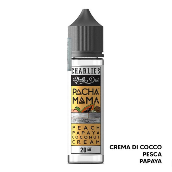 PEACH PAPAYA COCONUT CREAM - Pacha Mama - Liquido Scomposto 20ml - Charlie's Chalk Dust