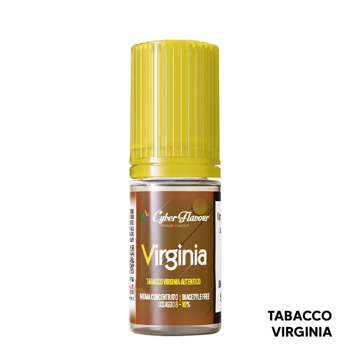 VIRGINIA - Aroma Concentrato 10ml - Cyber Flavour VIRGINIA - Aroma Concentrato 10ml - Cyber Flavour