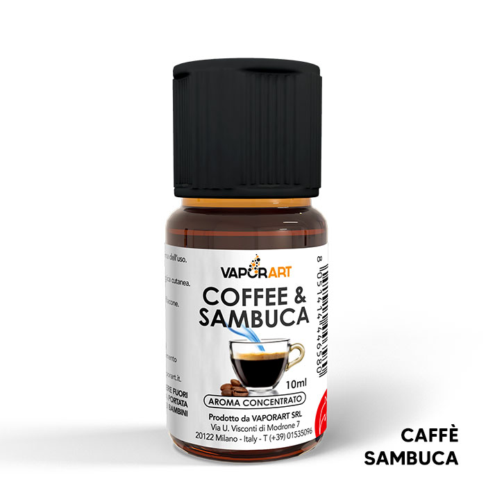 Coffee e Sambuca - Aroma Concentrato 10ml - Vaporart Coffee e Sambuca - Aroma Concentrato 10ml - Vaporart