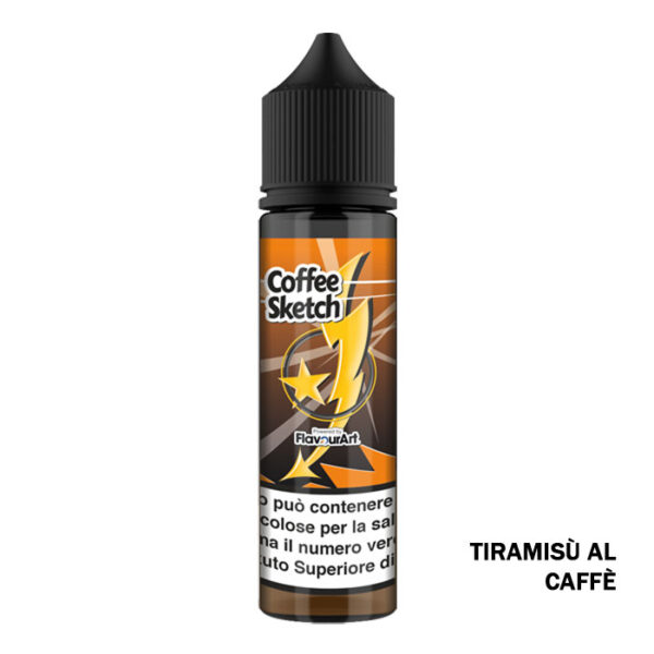 COFFEE SKETCH - High Voltage - Liquido Scomposto 20ml - Flavourart