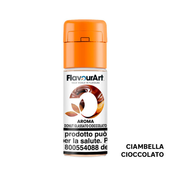 Donut Glassato Cioccolato - Aroma Concentrato 10ml - Flavourart