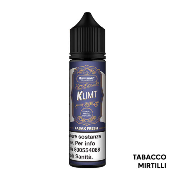 KLIMT - Tabak Fresh - Liquido Scomposto 20ml - Flavourart
