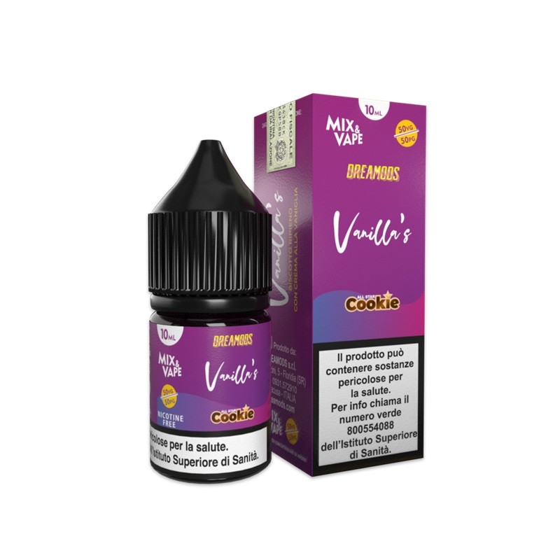 VANILLA'S - All Star Cookie - Mix Series 10ml - Dreamods VANILLA'S - All Star Cookie - Mix Series 10ml - Dreamods
