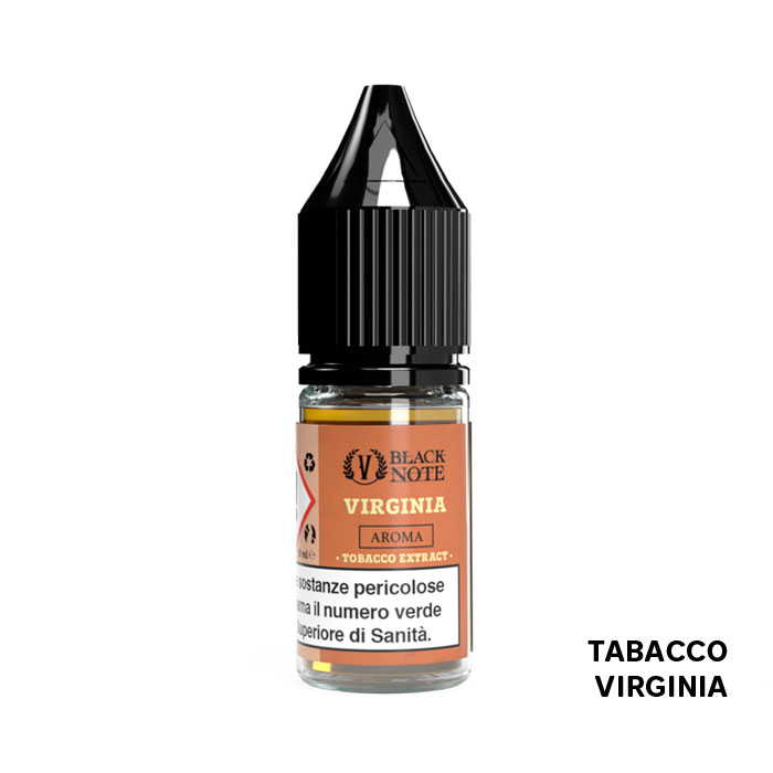 Virginia - Aroma Concentrato 10ml - Vaporificio by Black Note Virginia - Aroma Concentrato 10ml - Vaporificio by Black Note